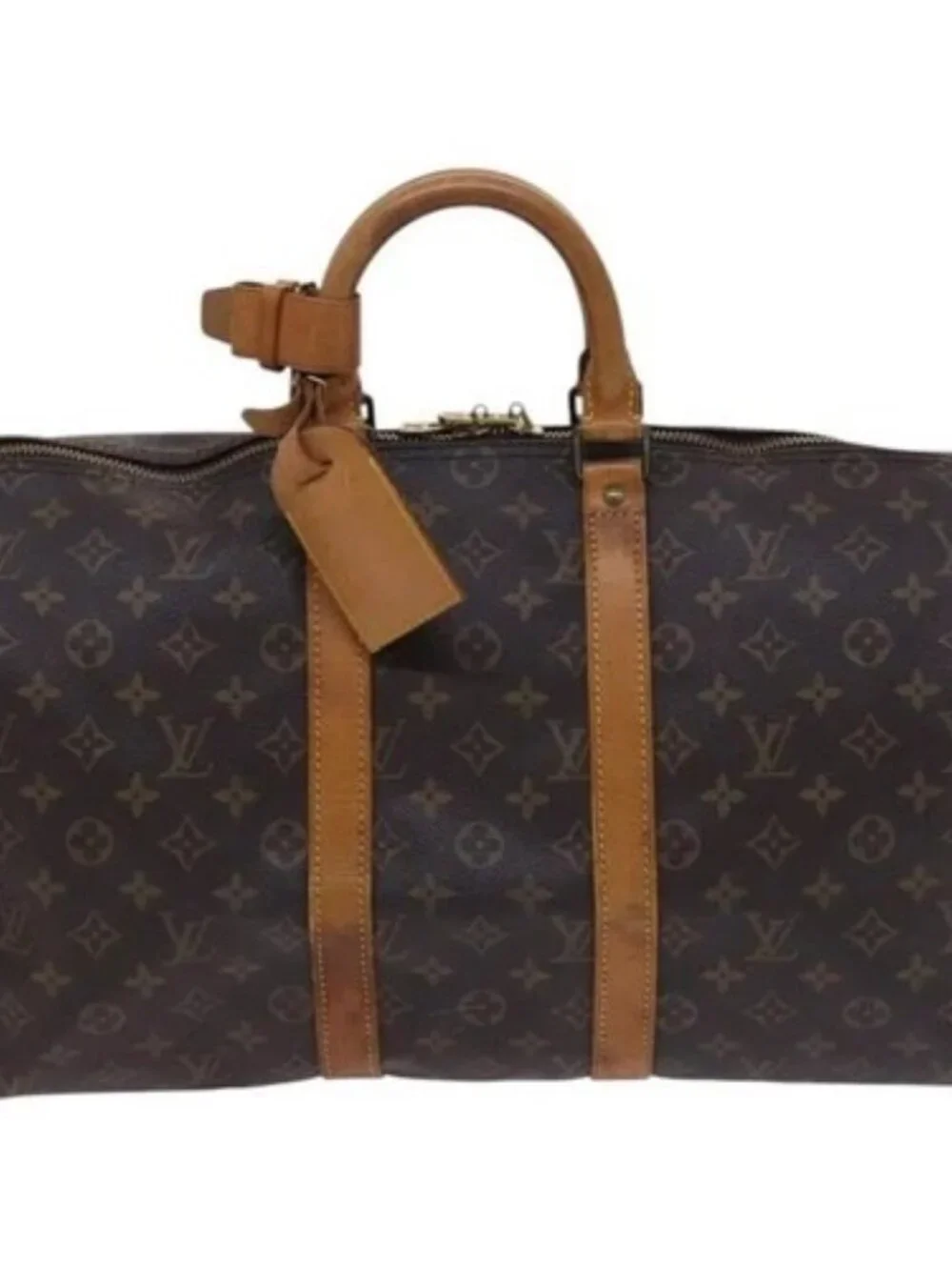 LOUIS VUITTON Monogram Keepall 45 Boston Bag M41428 LV Auth EC160